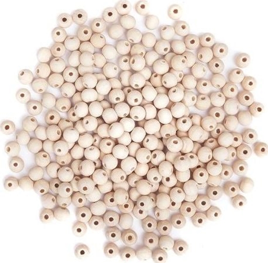 Picture of DP Craft Drewniane koraliki DPRCAFT Kulki 8mm, 40g Dalprint