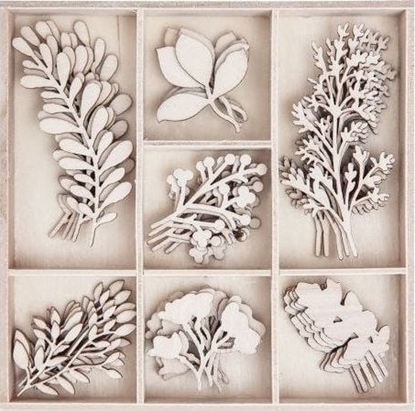 Picture of DP Craft Ksztaty z drewna DPCRAFT Gazki 35szt. Dalprint