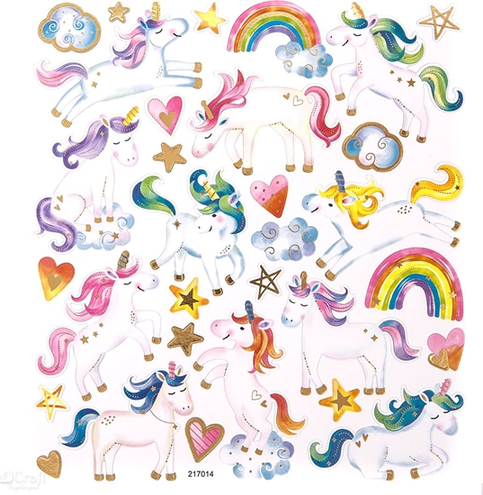 Picture of DP Craft Naklejki - jednoroce 31szt