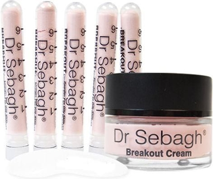 Attēls no Dr Sebagh Breakout Cream krem dla skóry tustej 50ml + Breakout Powder puder 5x1.95g