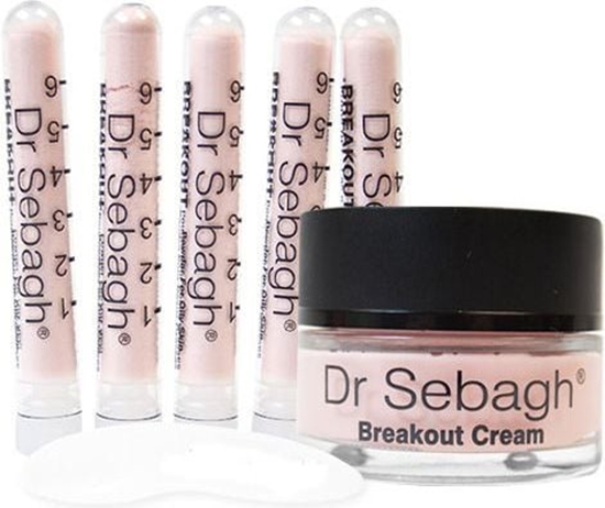 Picture of Dr Sebagh Breakout Cream krem dla skóry tustej 50ml + Breakout Powder puder 5x1.95g