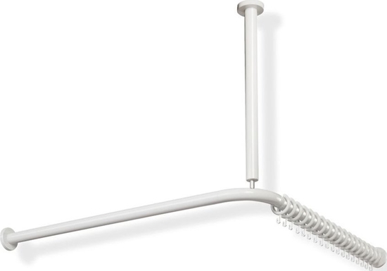 Picture of Drek zasony prysznicowej HEWI z: wspornik sufitowy do brodzika 1000 x 1000 mm