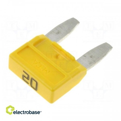 Picture of Drošinātājs: drošinātājs | 20A | 32V | automobiļu | 11,9 mm | MINIVALS