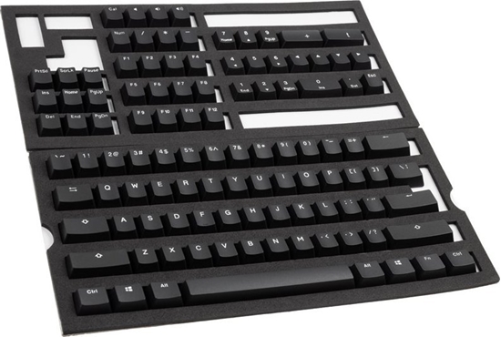 Picture of Ducky Ducky Phantom Black PBT Double-Shot Keycap Set, US Layout - 108 keys