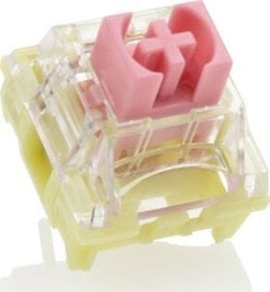 Picture of Ducky Ducky TTC Gold Pink Switch, mechanisch, 3-Pin, linear, MX-Stem, 37g - 110 Stück