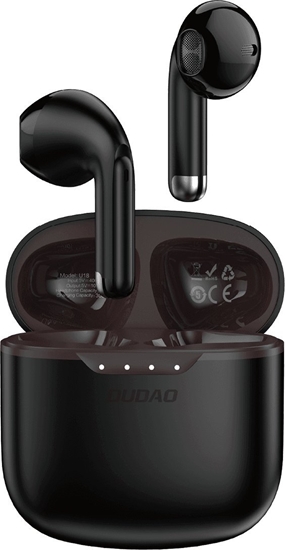 Picture of Dudao U18 Bluetooth 5.1 TWS wireless headphones Black
