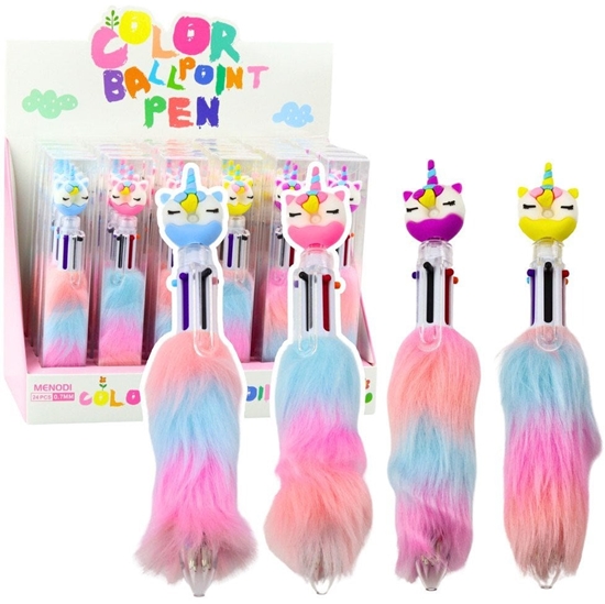 Picture of Dugopis Z Futerkiem Jednoroec Donut Futerko Kolorowe 0.7mm Mix LEAN