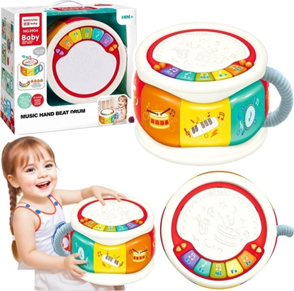 Attēls no LeanToys Duy Interaktywny Bbenek Edukacyjny Dla Malucha Kolorowy