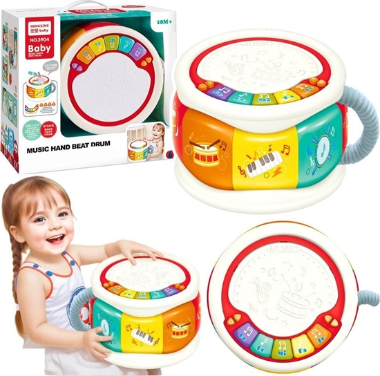 Picture of LeanToys Duy Interaktywny Bbenek Edukacyjny Dla Malucha Kolorowy