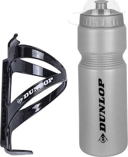 Picture of Dunlop Bidon rowerowy Dunlop 750ml z koszykiem