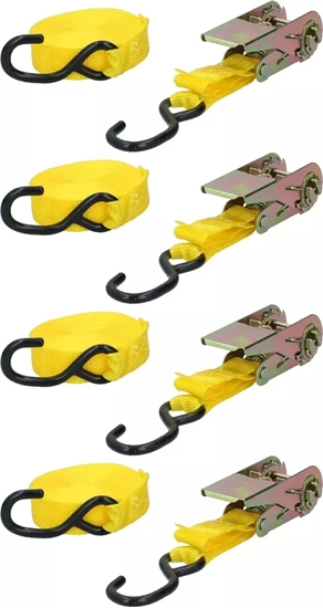 Picture of Dunlop Dunlop - Pasy transportowe z napinaczem 4 szt. 5.1m / 350 kg