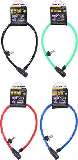 Picture of Dunlop Linka , zapicie antykradzieowe do roweru (niebieski)