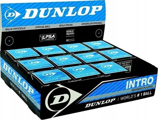Picture of Dunlop Skvoo kamuoliukas Intro 12-box, 1mlyn.ta
