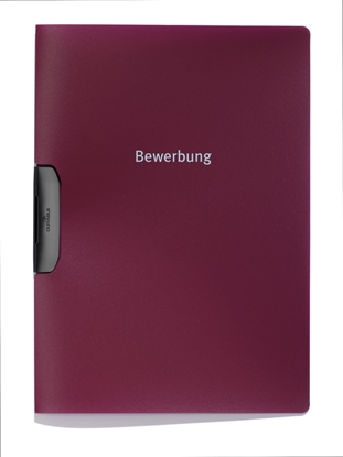Picture of Durable DURABLE Bewerbungsmappe Duraswing Job 30 A4 dklrot