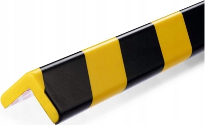 Picture of Durable DURABLE Eckschutzprofil C35  gelb/schwarz selbstklebend 1m