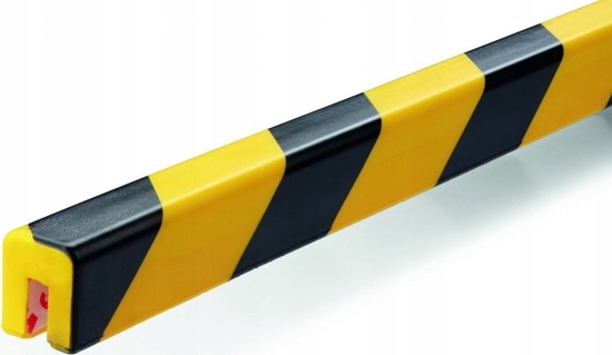 Picture of Durable DURABLE Kantenschutzprofil E8R  gelb/schwarz selbstkl 1m