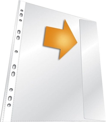 Изображение Durable DURABLE Prospekthülle mit Klappe A4 PP 5 Stück transparent