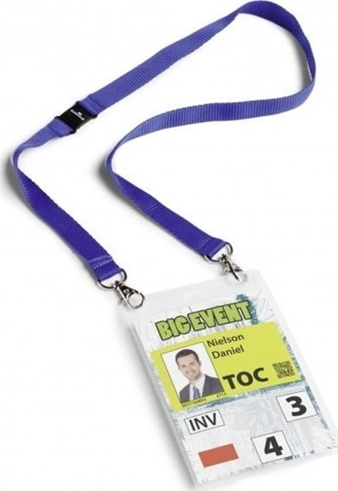 Picture of Durable Identyfikator otwarty od góry A6 z granatow tam (852507)