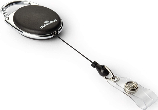 Picture of Durable Mechanizm cigajcy z metalowym klipem 80cm DURABLE JOJO STYLE 832402 biay