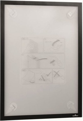 Attēls no Durable Ramka samoprzylepna A3 DURABLE DURAFRAME WALLPAPER 484401 czarna