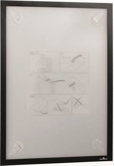 Picture of Durable Ramka samoprzylepna A3 DURABLE DURAFRAME WALLPAPER 484401 czarna