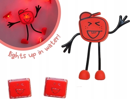 Attēls no Duronic Glo Pals, Posta do kpieli Sammy - zestaw z dwiema kostkami sensorycznymi wieccymi w wodzie