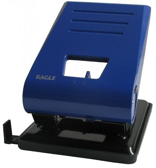 Picture of Dziurkacz Eagle 40 kartek Czarny Niebieski (269260)