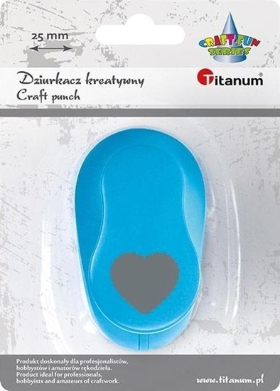 Picture of Titanium Dziurkacz z motywem 25mm serce