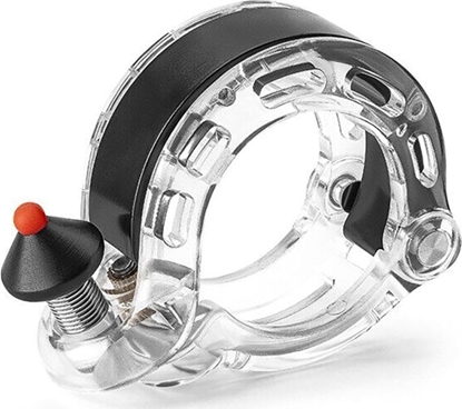 Picture of Dzwonek rowerowy w ksztacie litery Q 100db - przezroczysty ROCKBROS