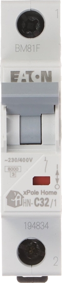 Picture of Eaton WYCZNIK NADPRDOWY HN-C32/1 JEDNOFAZOWY 32A TYP C EATON