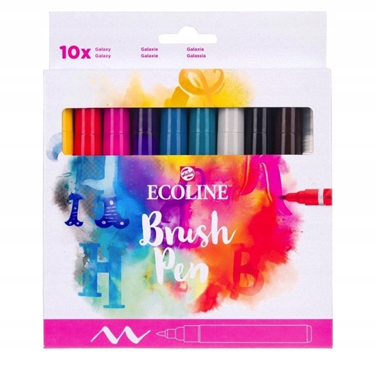 Изображение Ecoline Brush Pen set Galaxy | 10 colours