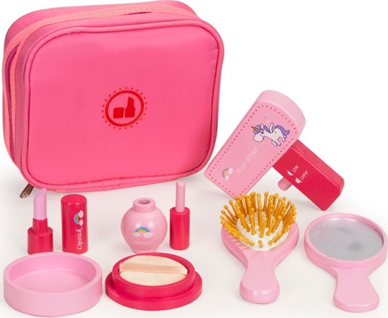 Picture of Ecotoys Zestaw piknoci kosmetyczka 6 akcesoriów beauty