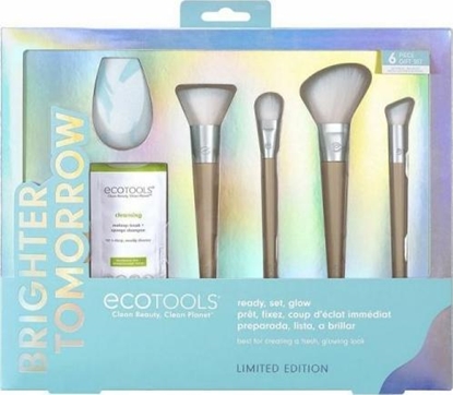 Attēls no EcoTools Zestaw Pdzli do Makijau Ecotools Brighter Tomorrow Ready, Set, Glow (5 pcs)