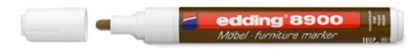 Picture of Edding 8900, 1 pc(s), Brown, Fibre tip, Brown, White, Plastic, Round
