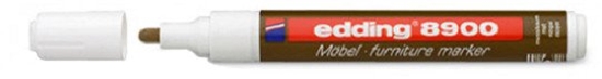 Picture of Edding 8900, 1 pc(s), Brown, Fibre tip, Brown, White, Plastic, Round