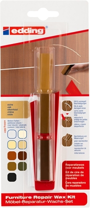 Picture of Edding 8901 - Furniture Repair Wax Kit Oak ( møbel Reparation Sæt)