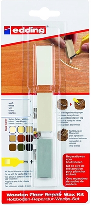 Picture of Edding 8902 4-8902-1-4049 Trægulvre1 partions-vokssæt Hvid