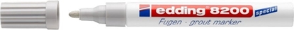 Picture of Edding Marker do odwieania fug e-8200 EDDING, 2-4mm, blister, srebrnoszary