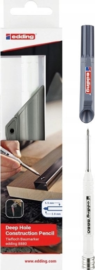 Picture of Edding Oówek budowlany e-8880 EDDING, do gbokich otworów, blister, grafitowy