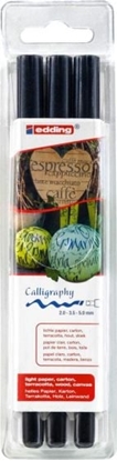 Picture of Edding znaczniki kaligraficzne 2-3,5-5 mm czarne 3-czciowe