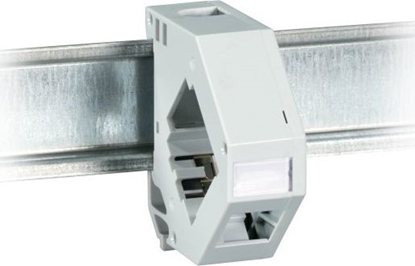 Attēls no EFB Uchwyt adapter na szyn DIN na modu Keystone, 1 port