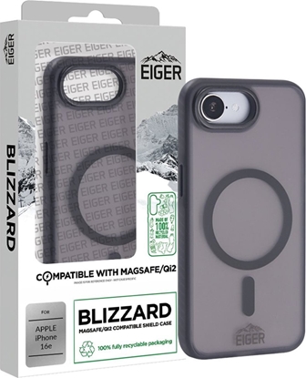 Picture of Eiger Blizzard MagSafe Case GRS iPhone 16e schwarz