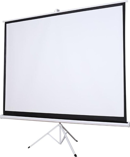 Picture of Ekran do projektora Silelis Ekran projekcyjny Silelis ET-1 100" (180x180 cm, 1:1), zwijany automatycznie, trójnony statyw/stojak