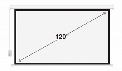 Attēls no Ekran projekcyjny elektryczny z pilotem Camrock Matte ER 120