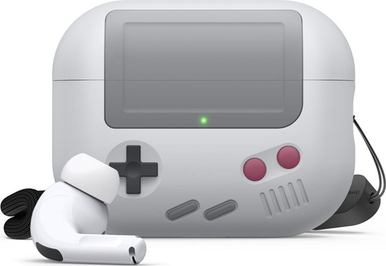 Изображение Elago AirPods Pro 2 AW5 Retro Edition - etui do AirPods Pro 2 jasnoszare