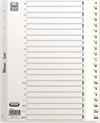 Picture of Elba Register Elba Strong-Line® Basic A4 PP hvid A-Å