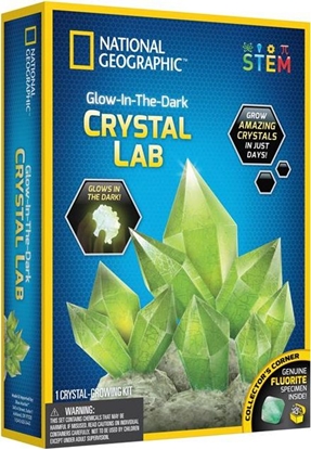 Attēls no Elbrus National Geographic Laboratorium do hodowli krysztau wieccego w ciemnoci