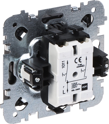 Изображение Elektro-Plast CZNIK WIECZNIKOWY PODWÓJNY SANTRA/4111-19/EPN 250V 10A Elektro-Plast