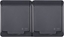 Picture of Elektro-Plast HERMES Gniazdo podwójne z/u 2P+Z SCHUKO IP44 antracyt 0325-07