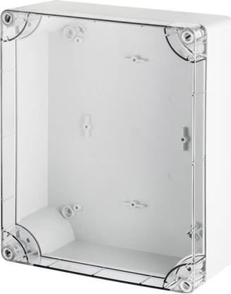 Изображение Elektro-Plast INDUSTRIAL Puszka hermetyczna n/t 270x220x106mm IP65 szara, pokrywa transparentna 2719-01
